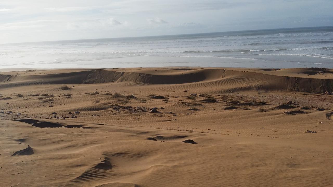 Aglou Plage Grande Maison De Caractere Tout Confort Les Pieds Dans L'Eau Exteriör bild